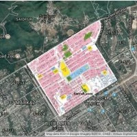 Map view of a residential area in Islamabad highlighting nearby guest houses, landmarks, and accessible routes for travelers in 2026.