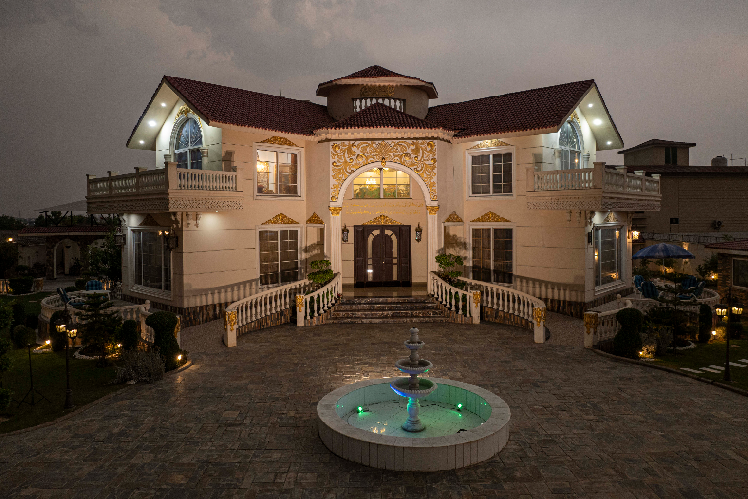Luxury wedding venue at AH Royal Resort Islamabad ideal for bridal photoshoots and stunning wedding albums